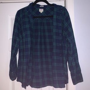 plaid jcrew flannel